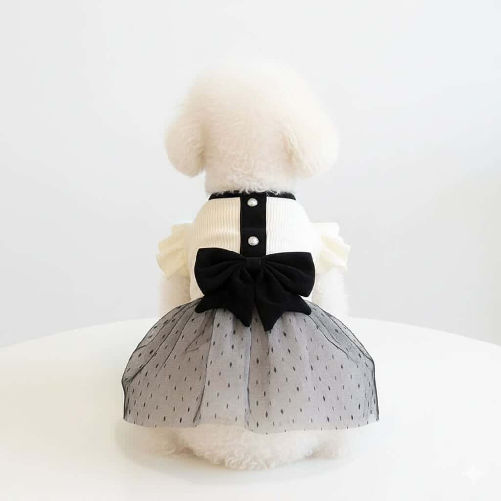 Black Bow Dress
