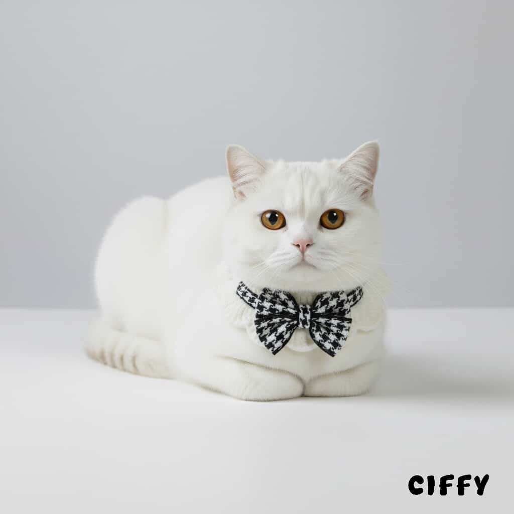 Crochet Bowtie – Black