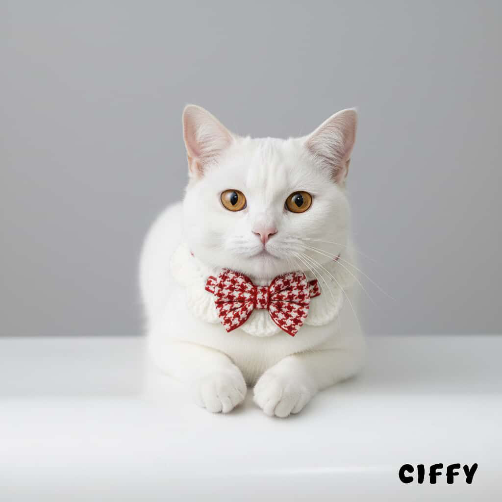 Crochet Bowtie – Red